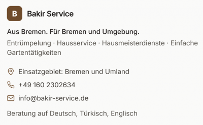 Bakir Service